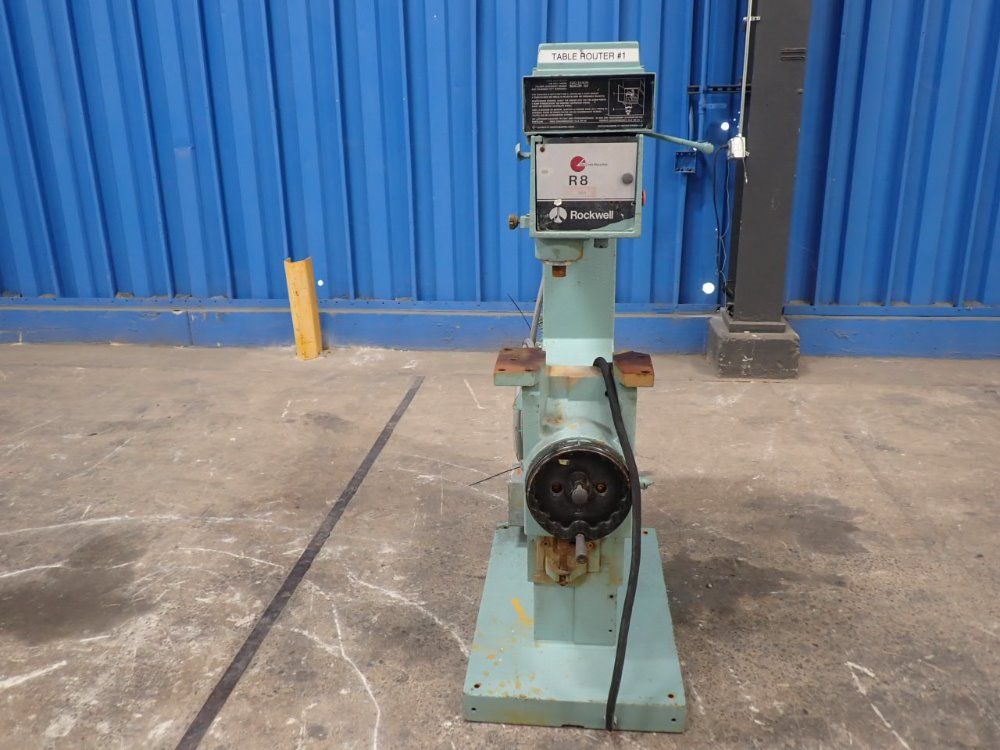 Rockwell International/scm 30a/20hp/75c/14x8 Table Router - R.8