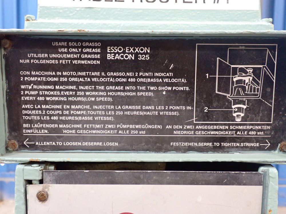 Rockwell International/scm 30a/20hp/75c/14x8 Table Router - R.8