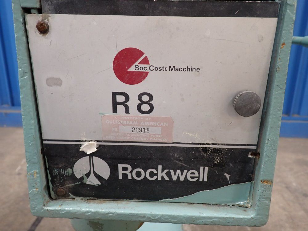 Rockwell International/scm 30a/20hp/75c/14x8 Table Router - R.8