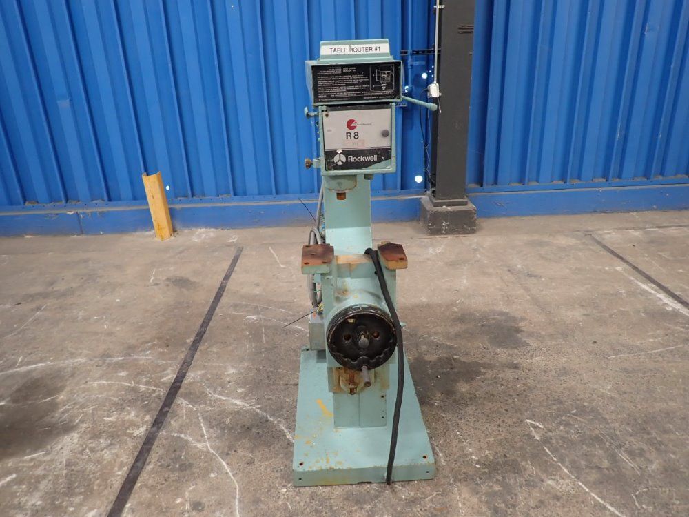 Rockwell International/scm 30a/20hp/75c/14x8 Table Router - R.8