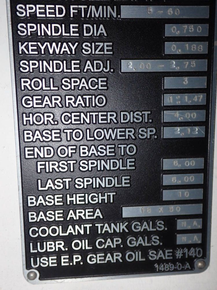 Mrf Michigan Roll Form Mrf 5gmmup8 Roll Former