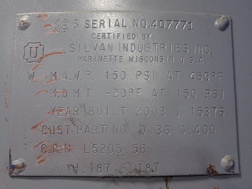 Silvan Industries Air Tank