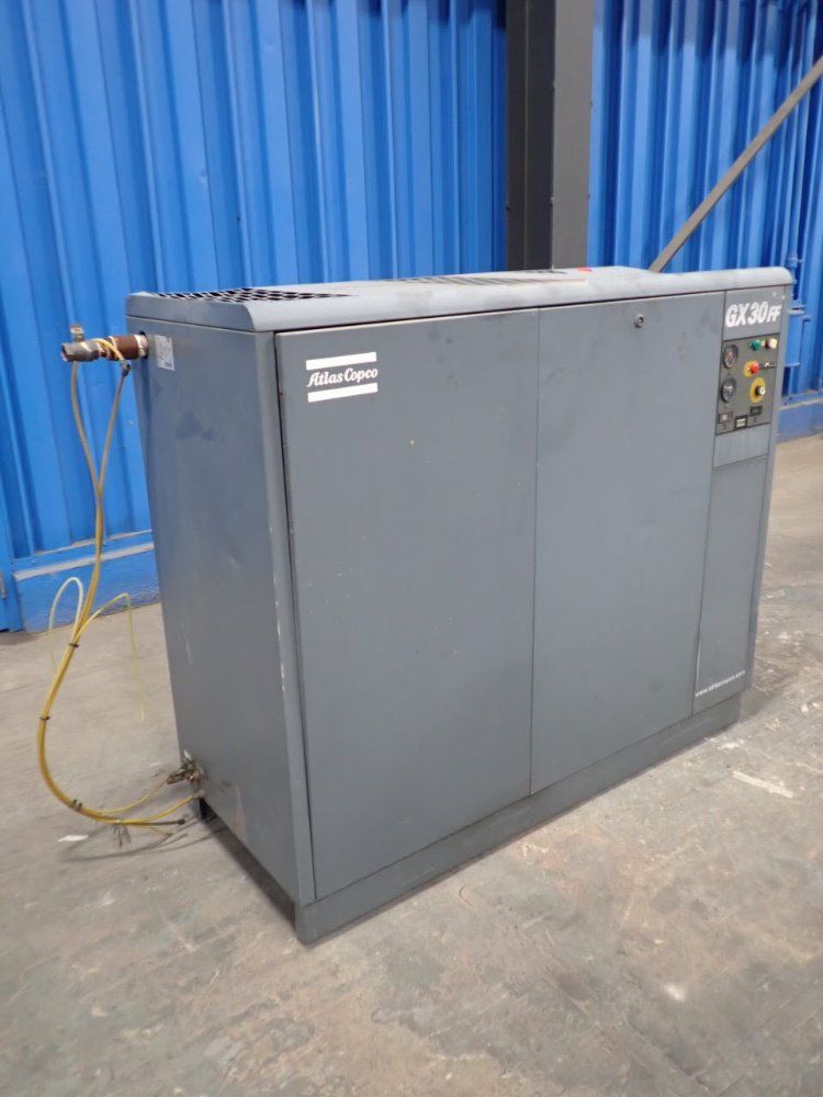 Atlas Copco 8.6bar/40hp/30kw/124psi Air Compressor - Gx30