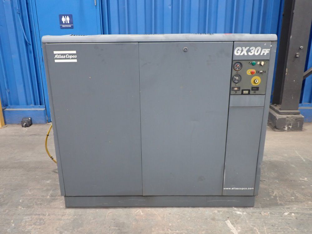Atlas Copco 8.6bar/40hp/30kw/124psi Air Compressor - Gx30