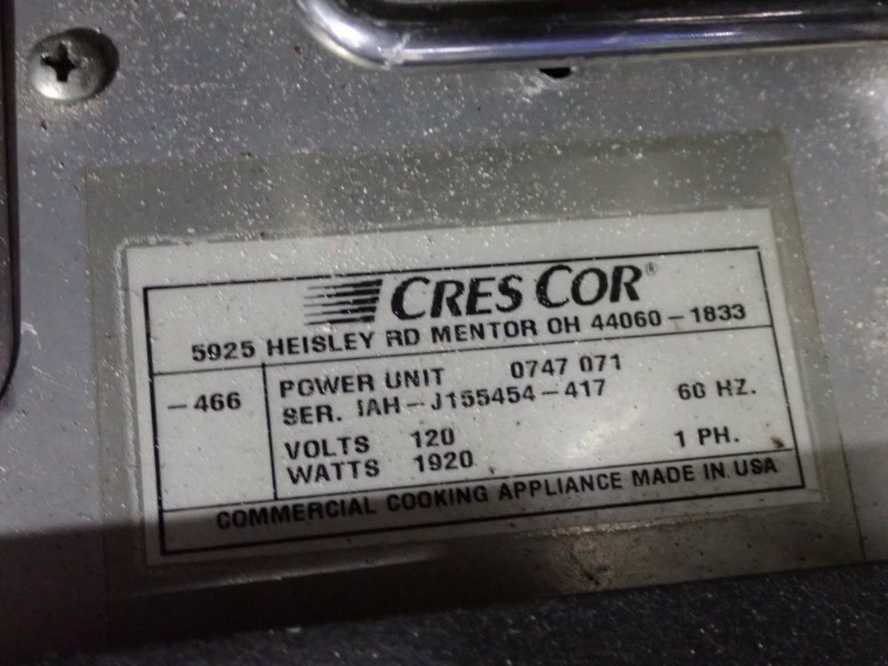 Cres Cor Uninsulated Heating Cabinet