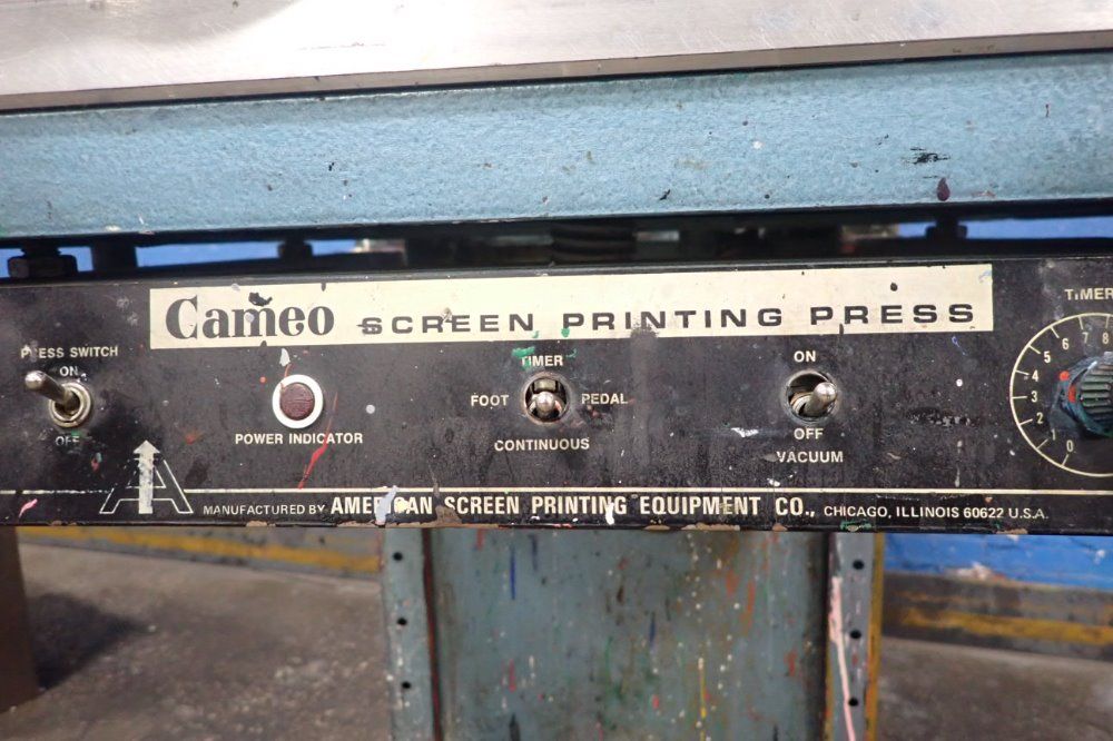 American Screen Printing Equipment Inc 21" X 26" 21 X 26 Screen Printing Press - 21 X 26