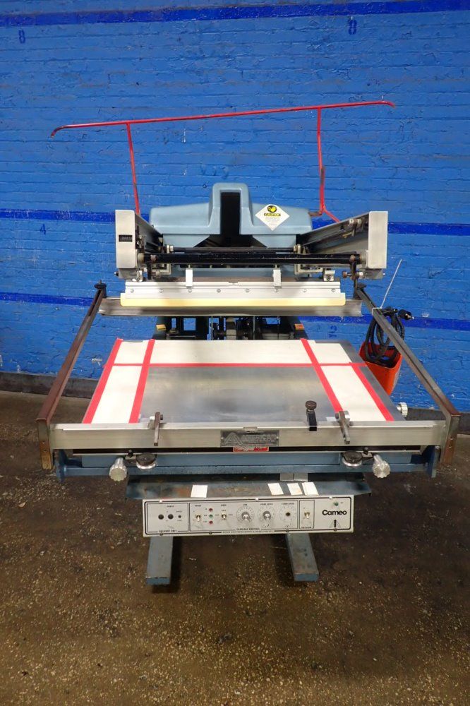 American Screen Printing Equipment Inc 30 X 36 Screen Printing Press