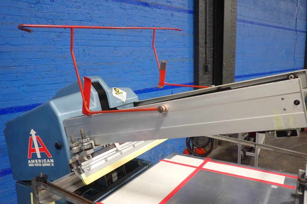 American Screen Printing Equipment Inc 30 X 36 Screen Printing Press
