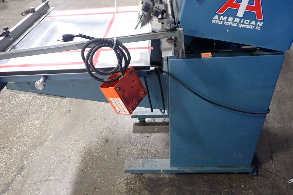 American Screen Printing Equipment Inc 30 X 36 Screen Printing Press