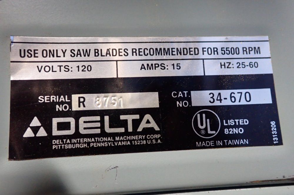Delta Table Saw