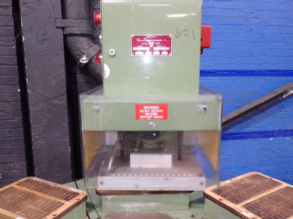 Visual Thermoforming Ltd 12" X 10" Blister Pack Machine