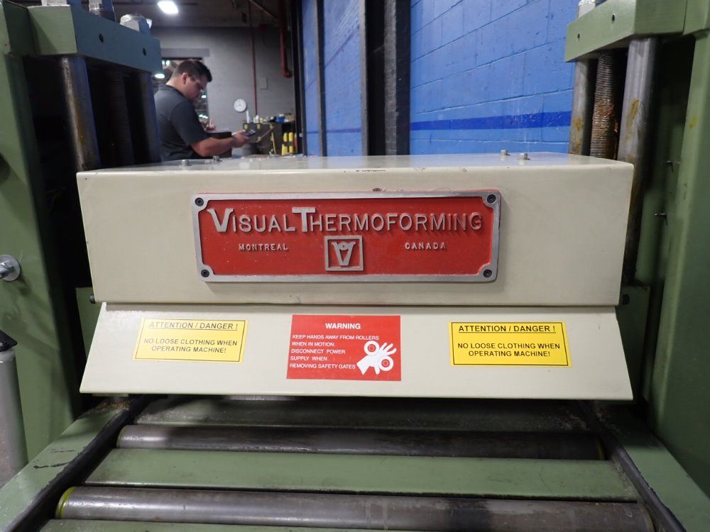 Visual Thermoforming Ltd 24" X 12" X 5" Tunnel Rt221 Trimmer - Rt221