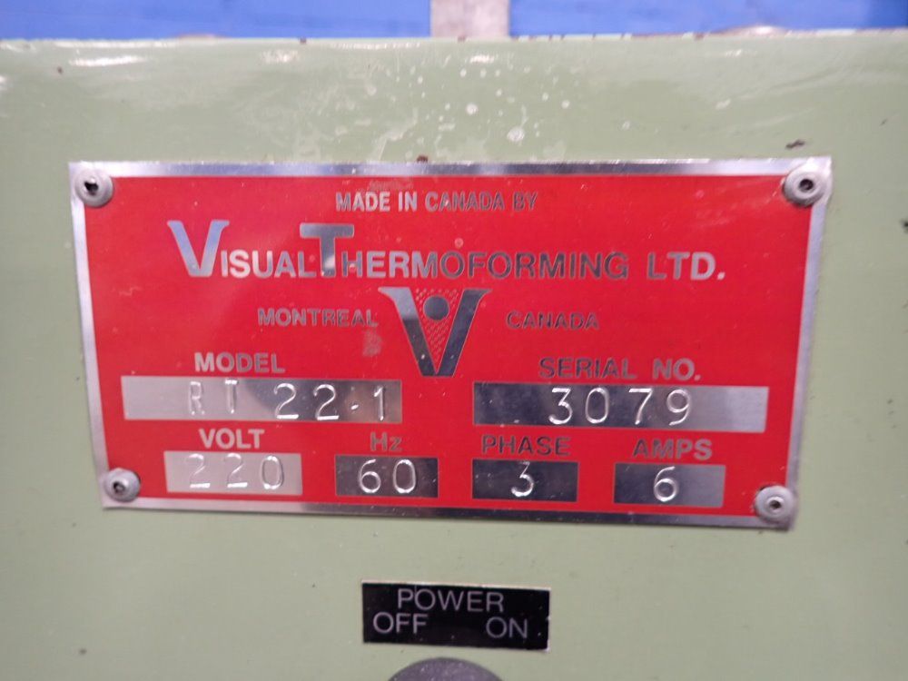 Visual Thermoforming Ltd 24" X 12" X 5" Tunnel Rt221 Trimmer - Rt221