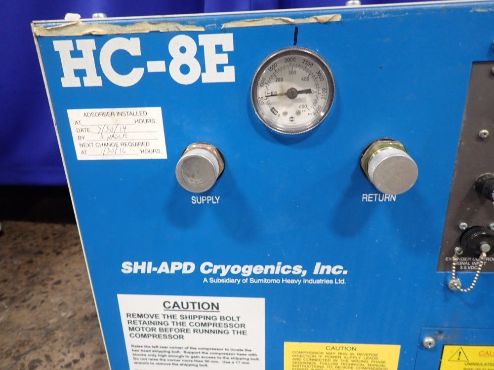 Shi-apd/cryogenics Inc Recirculating Water Chiiler