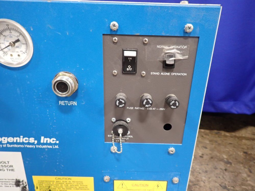 Shi-apd/cryogenics Inc Recirculating Water Chiiler