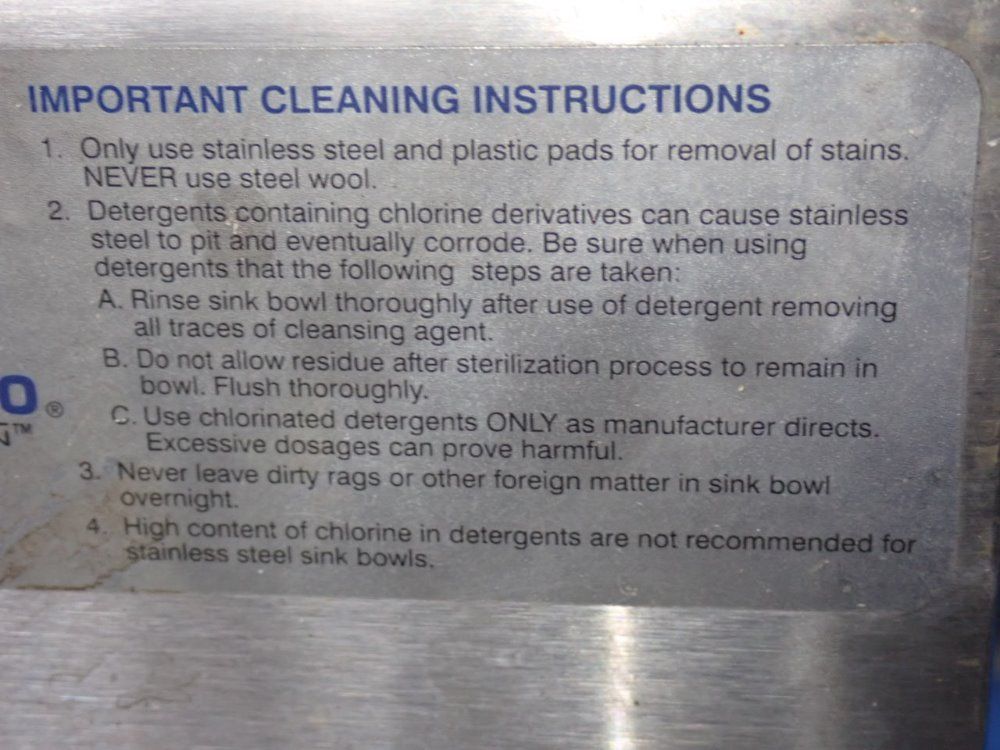 Advance Tabco S/s Sink