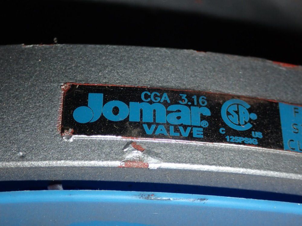 Jomar 11"w 6" Valves - 104104