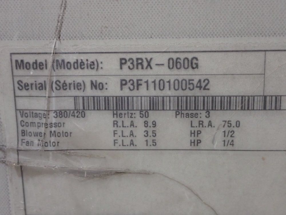 Nordyne 5 Ton Air Conditioner - P3rx-0606