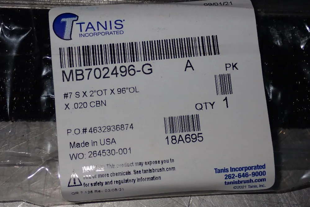 Tanis 75" X 2" X 96" Brush