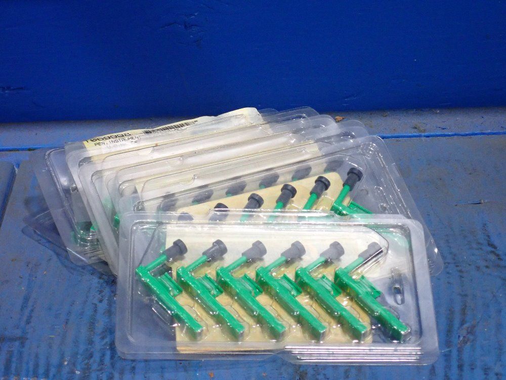 Graphic Controls Green Felttip Recorder Pens