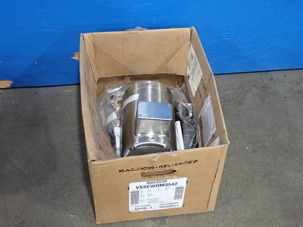 Baldor Electric Co. .75 Hp Motor - Vssewdm3542