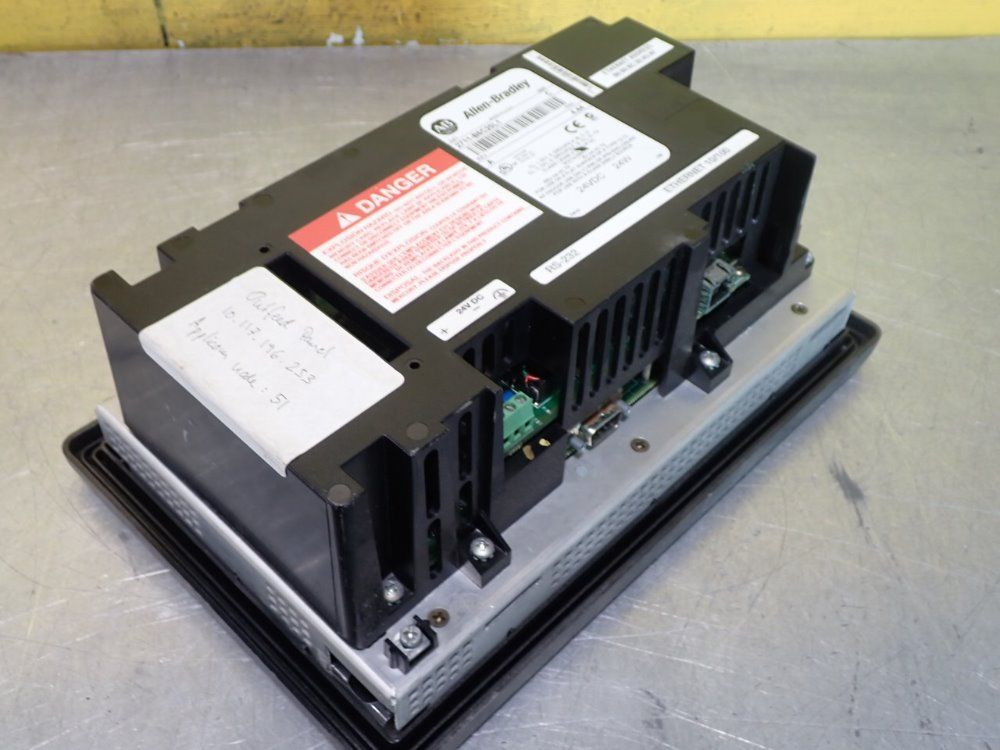 Allen-bradley 2711-b6c20l1 User Interface Damaged - 2711-b6c20l1