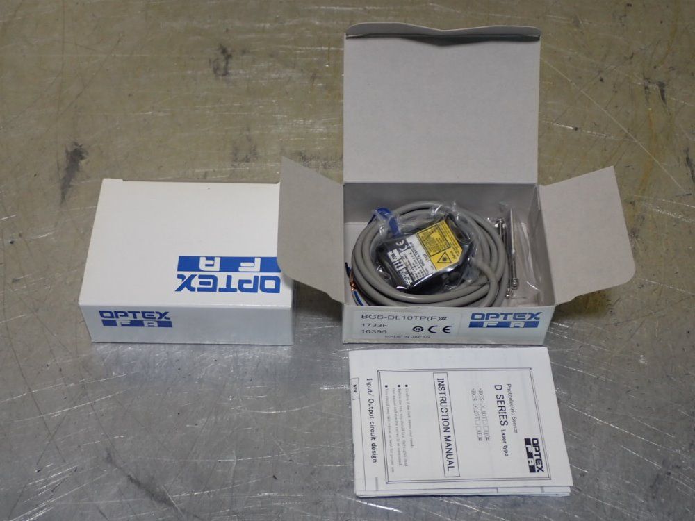 Optex 2pcs Optex Bgs-dl10tp(e) Sensor. Pair - Bgs-dl10tp(e)