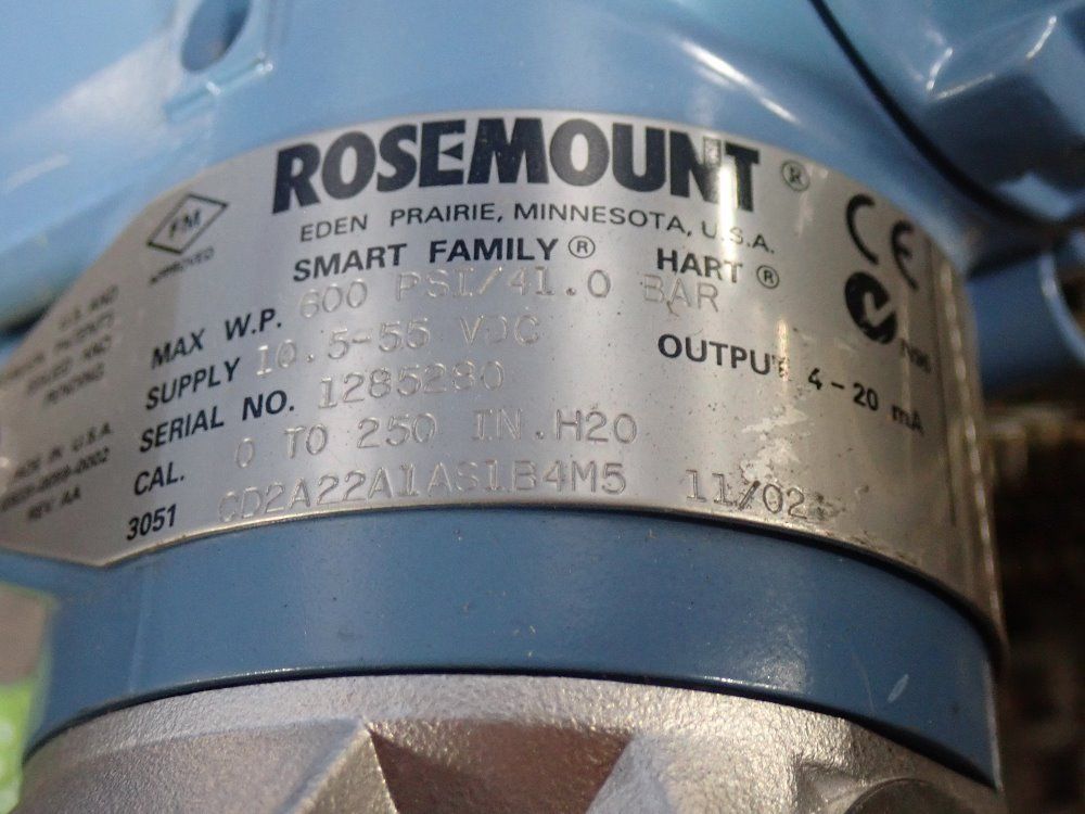 Rosemount Explosive Atmosphere - 03031-0761-0022