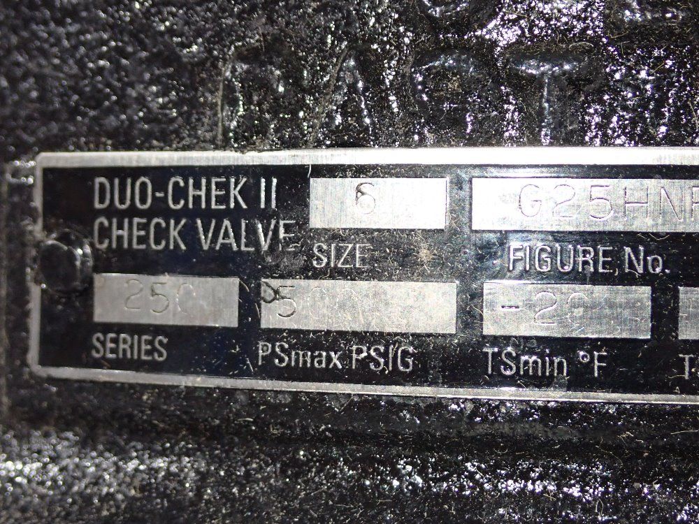 Crane Check Valve - G25hnf-306