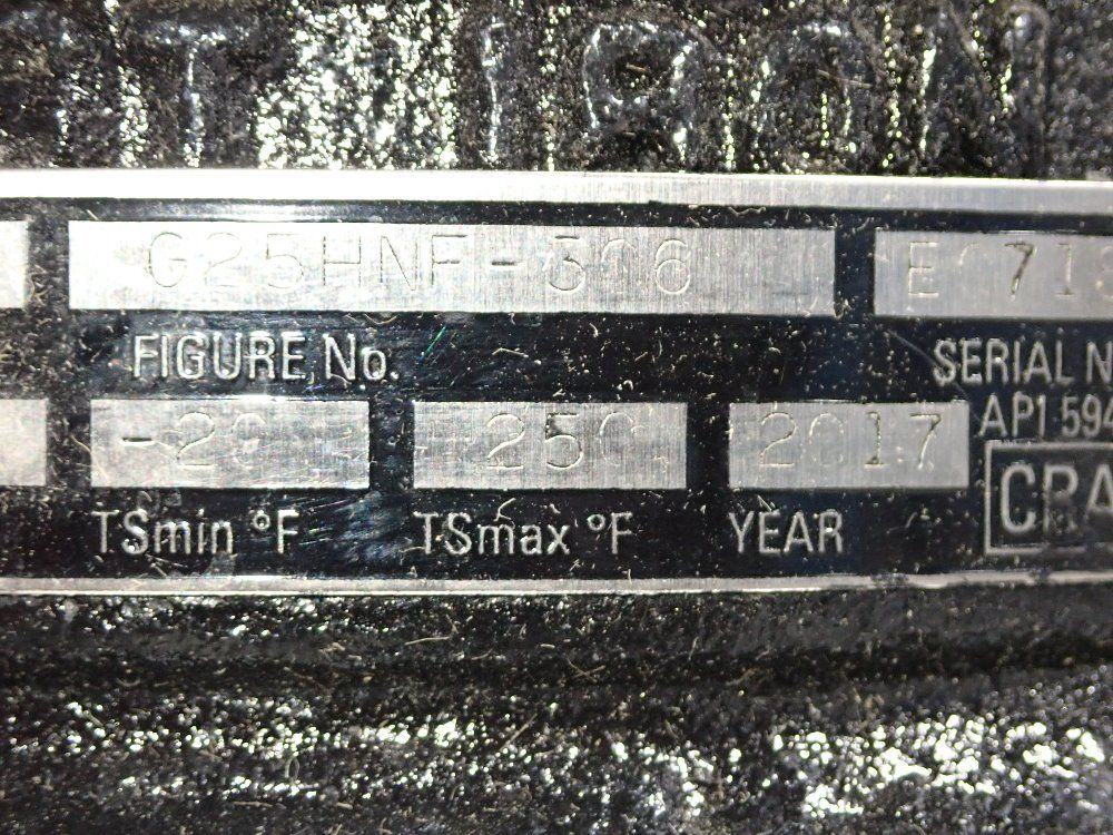 Crane Check Valve - G25hnf-306