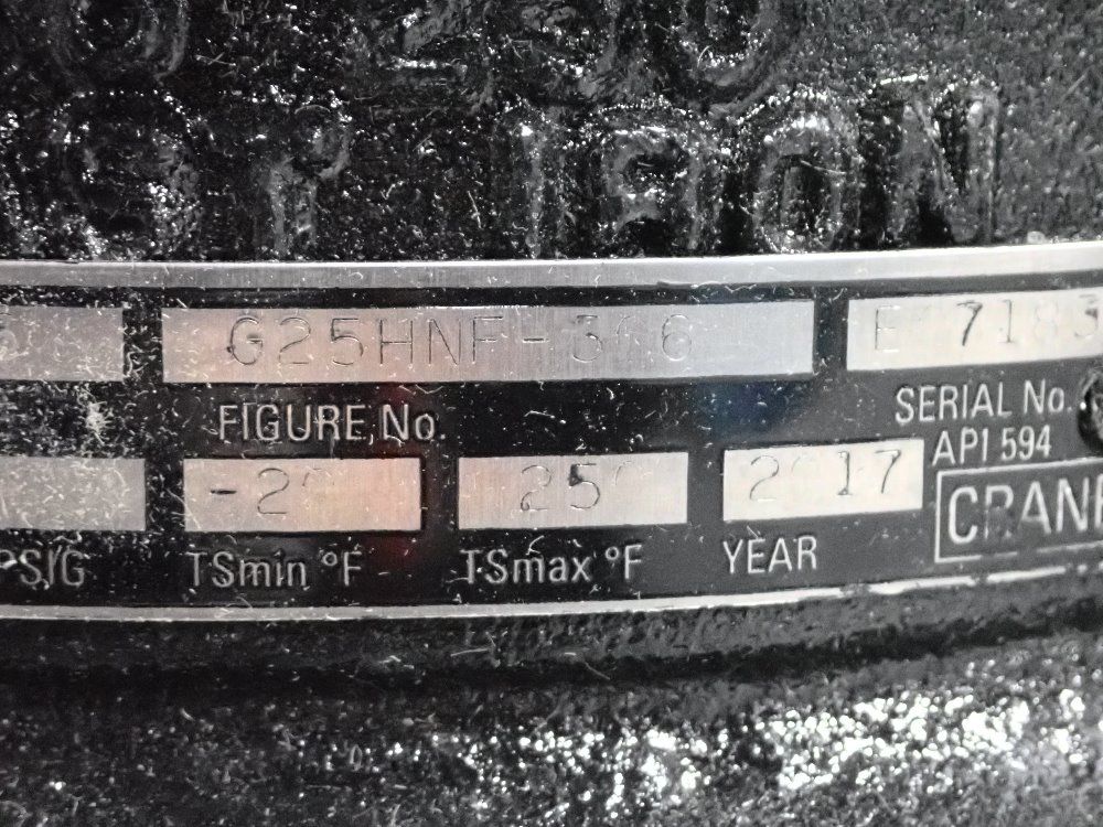 Crane Check Valve - G25hnf-306