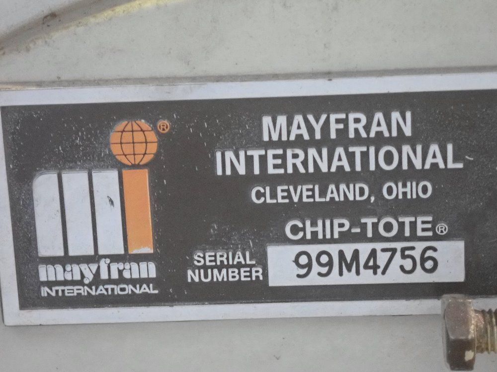 Mayfran International 18"x108" Chip Conveyor - Chip-tote