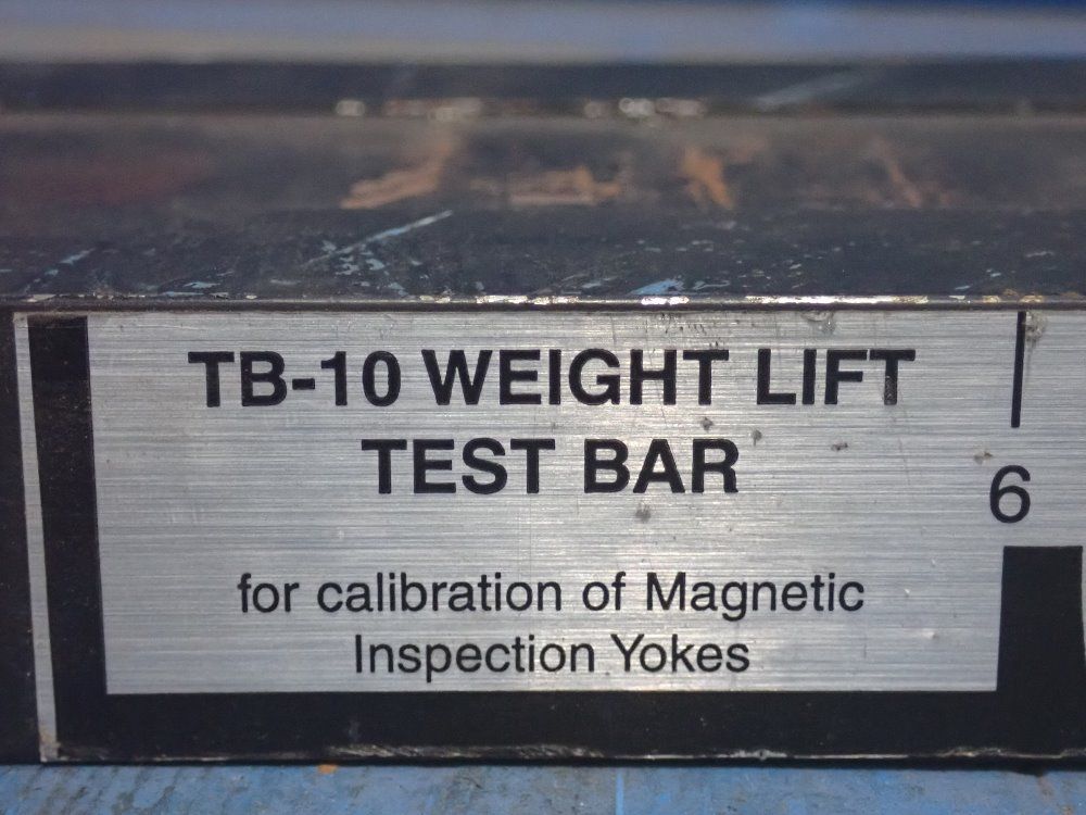 Parker Research Corp. 10 Lbs. 2 Oz. Weight Lift Test Bar - Tb-10
