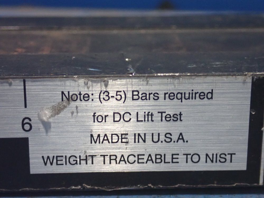 Parker Research Corp. 10 Lbs. 2 Oz. Weight Lift Test Bar - Tb-10