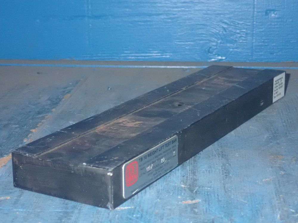 Parker Research Corp. 10 Lbs. 2 Oz. Weight Lift Test Bar - Tb-10