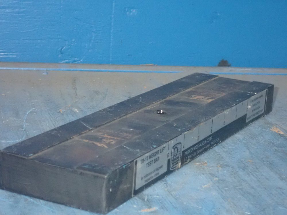 Parker Research Corp. 10 Lbs. 2 Oz. Weight Lift Test Bar - Tb-10