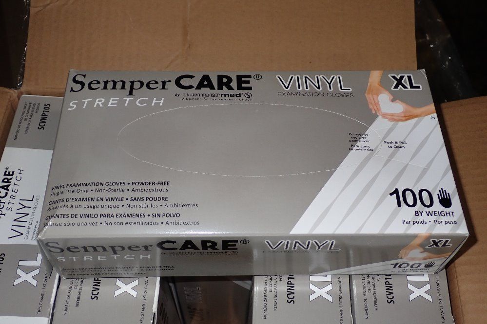 Sempermed X-large Vinyl Gloves