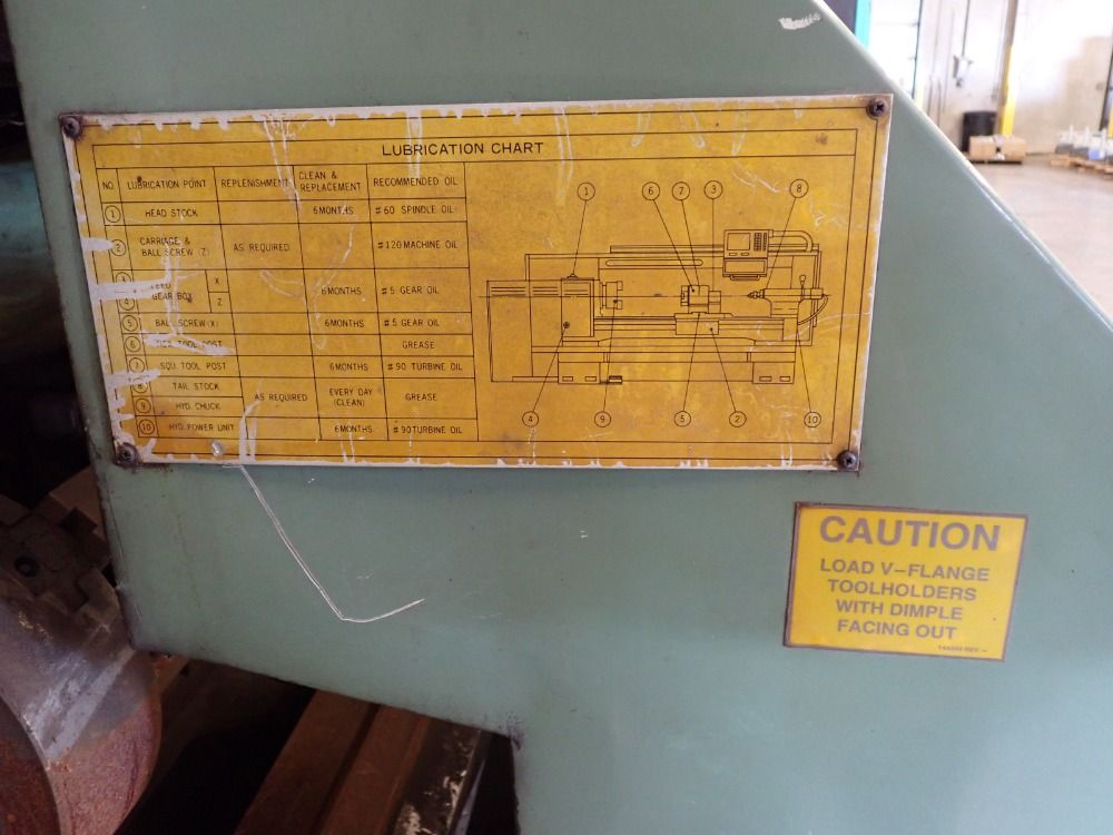 Daewoo 20" Swing X 40" Centers Cnc Lathe - Pan 20