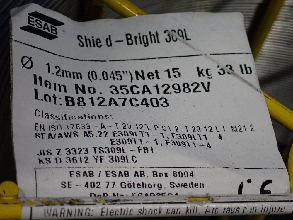 The Esab Group Welding Wire - Dual Shield 7100 Ultra