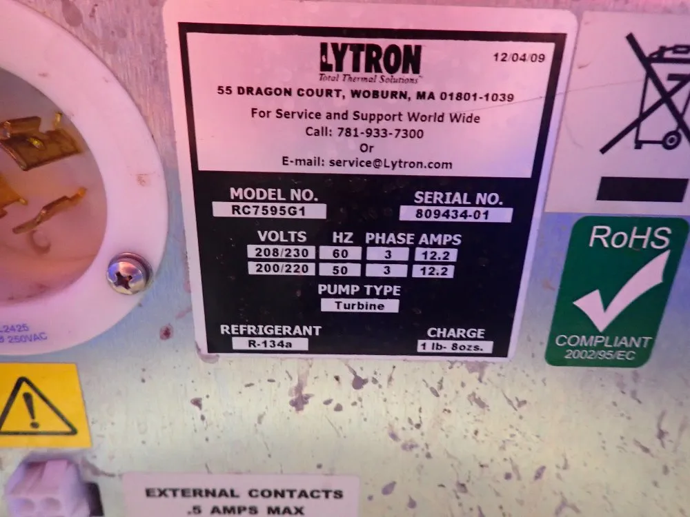 Lytron Chiller - Rc7595g1