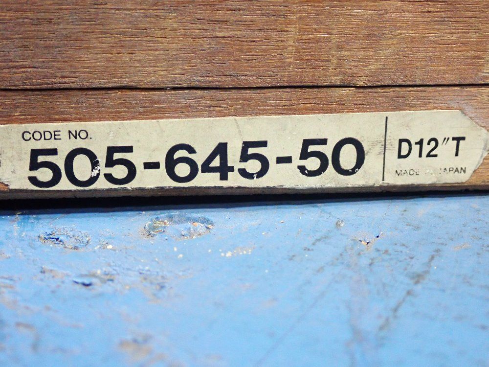 Mitutoyo 12" Dial Caliper - 505-645-50