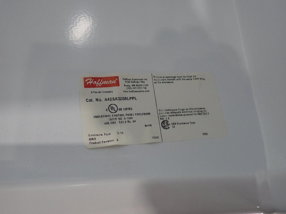 Hoffman 41" X 31" Id Control Box