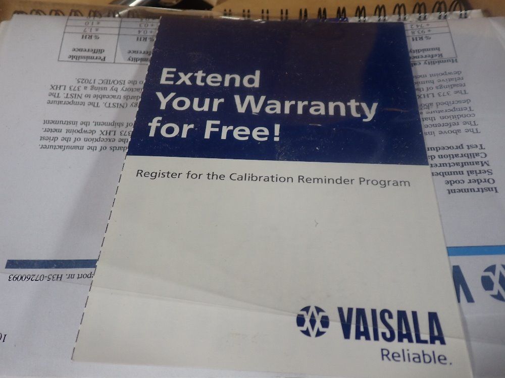 Vaisala Humidity Transmitter - Hmt 330