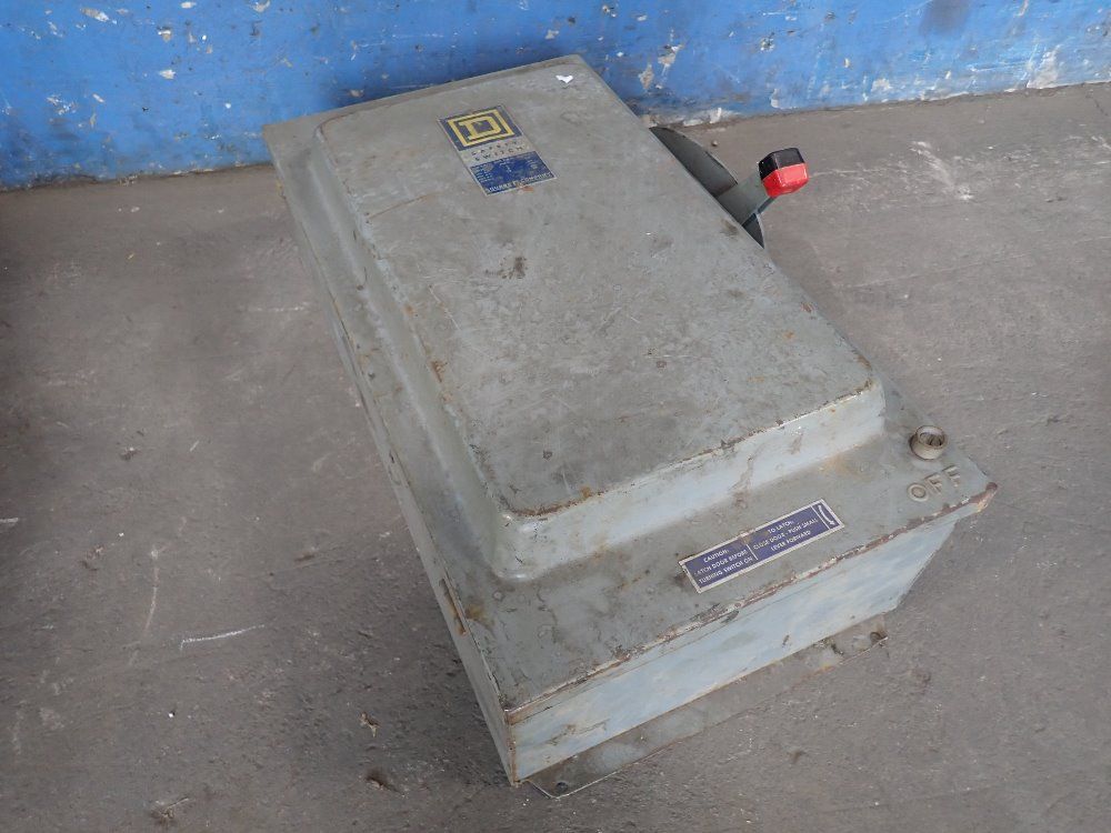 Square D 200 Amp / 600 Vac Non Fusible Disconnect - Hu-364-awk