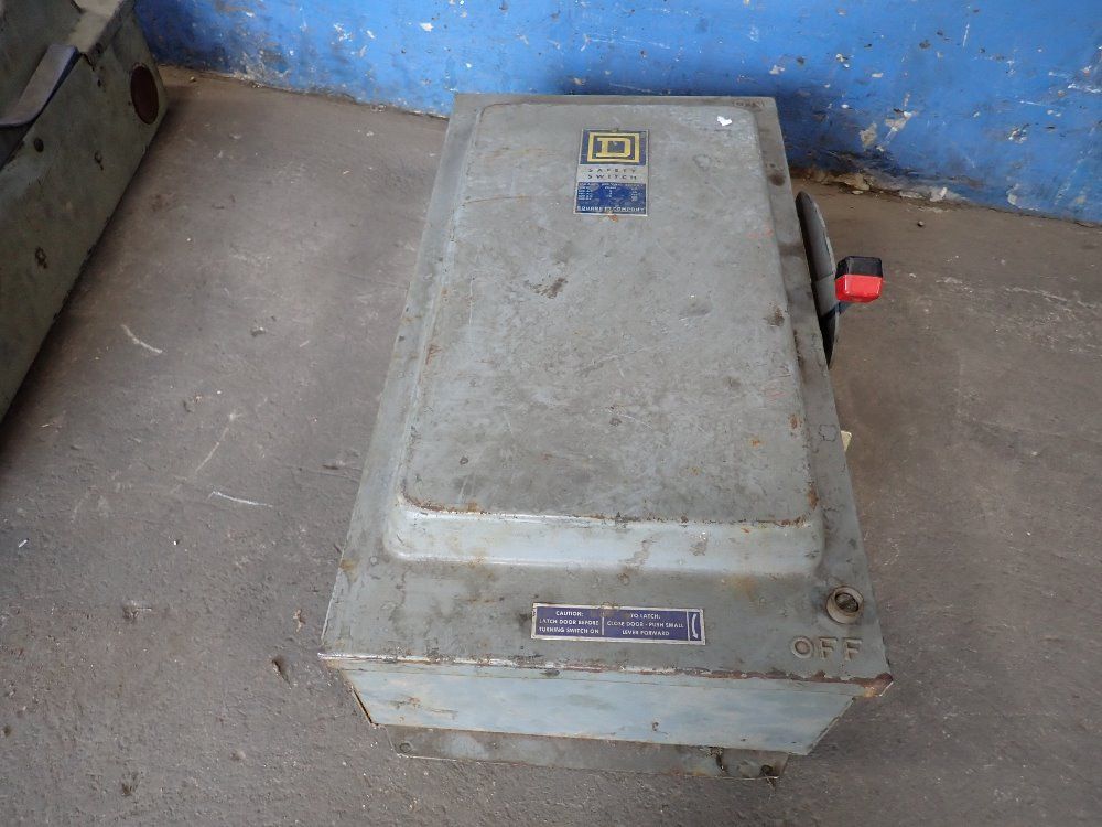 Square D 200 Amp / 600 Vac Non Fusible Disconnect - Hu-364-awk