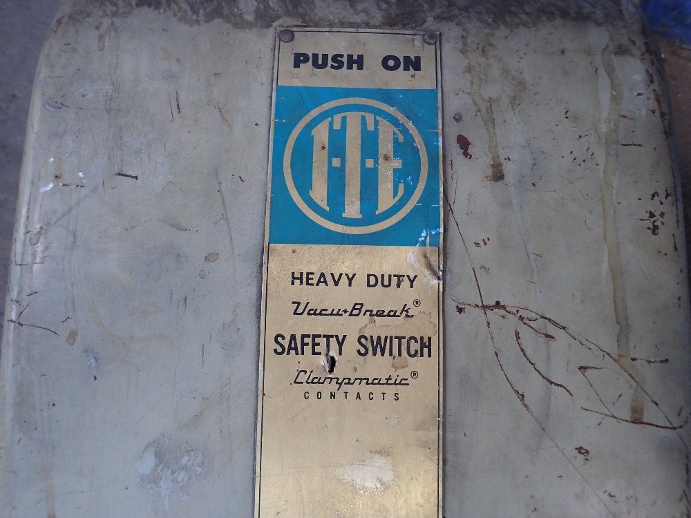 Ite 200 Amp / 600 Vac Fusible Disconnect - Nf-354