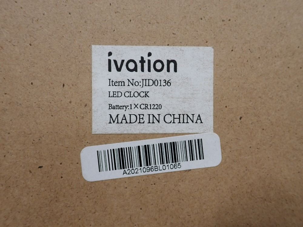 Ivation Digital Clock - Jid0136