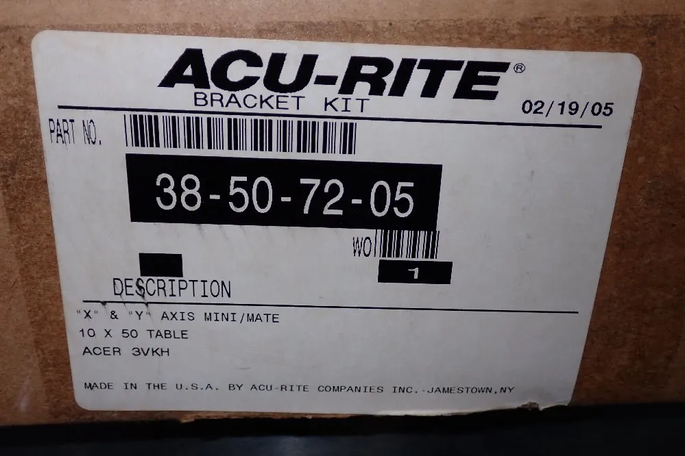 Acu-rite 10" X 50" Bracket Kit - 38507205