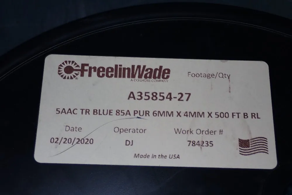 Freelin Wade Plastic Tubing - A3585427