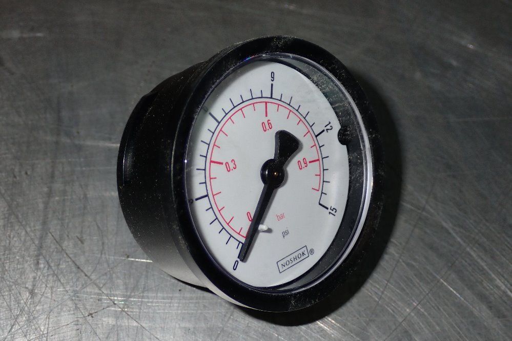 Noshok 1/8" Pressure Guage - 2011015psib